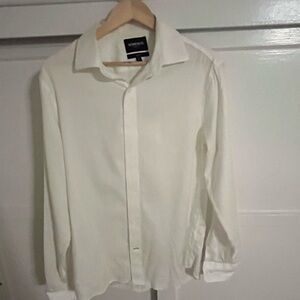 Bonobos Wrinkle-Free Slim Fit Shirt in Cream